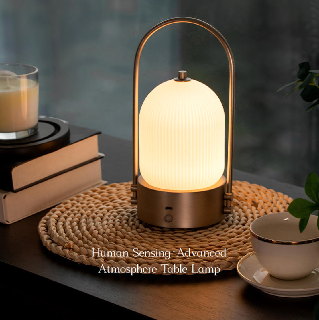 Rechargeable Sensor Table Lamp – Cordless LED Touch Lamp with Modern Design