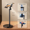 Premium Foldable Aluminium Phone Stand – Adjustable Portable Desktop Holder