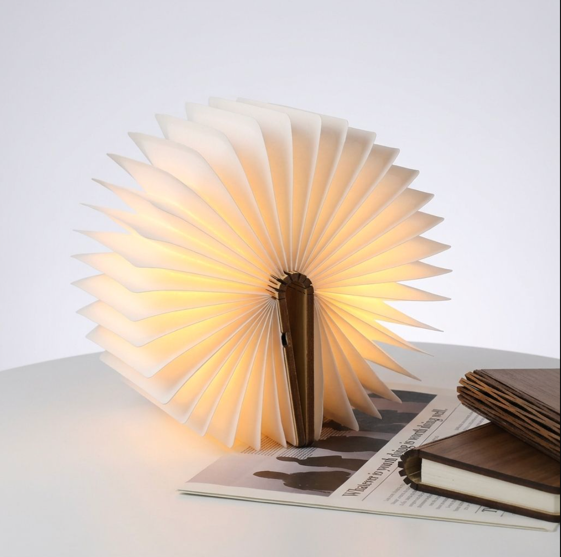 Mini Portable Book Light – Compact Rechargeable LED Reading Lamp