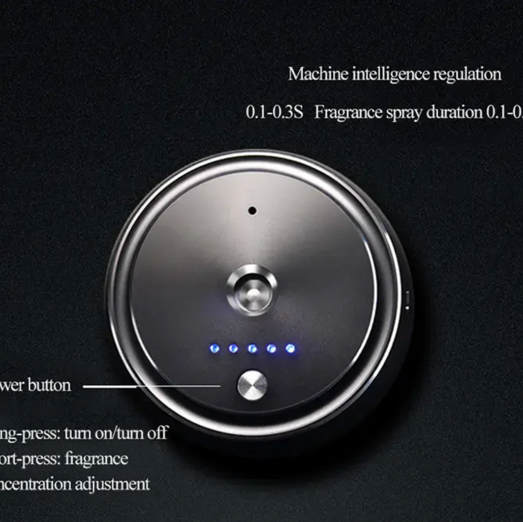 Portable Automatic Aroma Diffuser – Waterless Essential Oil Fragrance Mist Machine